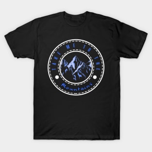 'Take Me To The Mountains' Cool Mountain Gift T-Shirt